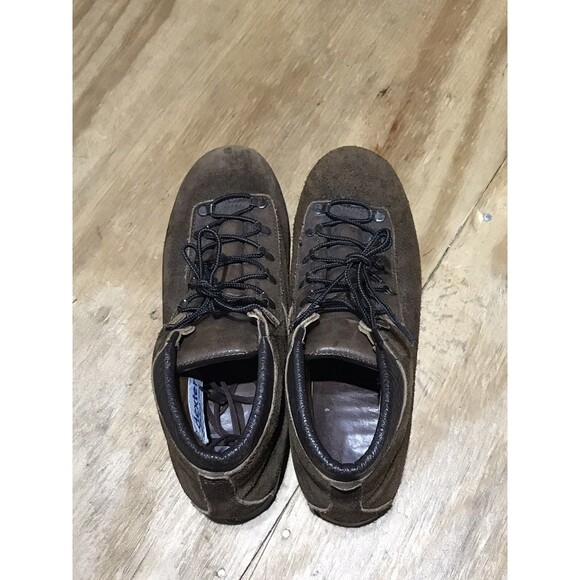 Dexter Vintage Hiking Boots Made In USA  Brown Lace Soles Adult 8.5 - Picture 6 of 9